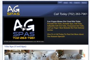 AG Spas Website